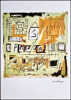 JEAN-MICHEL Basquiat * Untitled * 70x50 cm * Lithografie * limitiert # 21/100