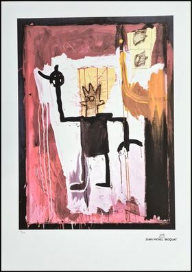 JEAN-MICHEL Basquiat * Untitled * 70x50 cm * Lithografie * limitiert # 28/100