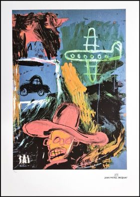 JEAN-MICHEL Basquiat * Untitled * 70x50 cm * Lithografie * limitiert # 29/100