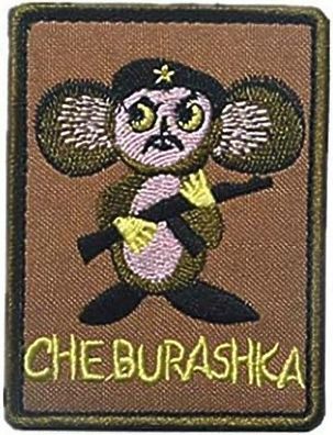 Patch Aufnäher Cheburashka Russland Russia Armee Special Force Klett Flagge PMC