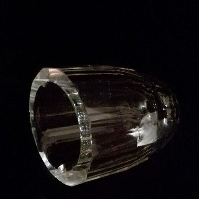 Kristall Glas klar Lampenglas Ersatzglas G4 Tulpe