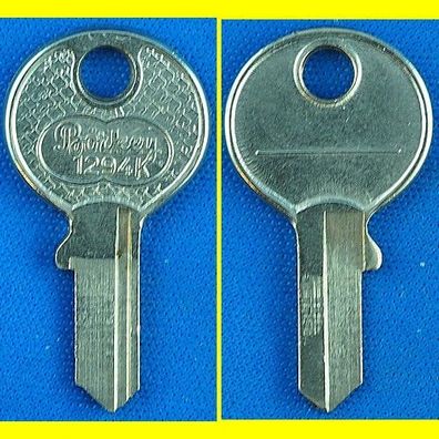 Schlüsselrohling Börkey 1294 K für Burgwächter 65/20 - Schaftlänge: 12,2 mm