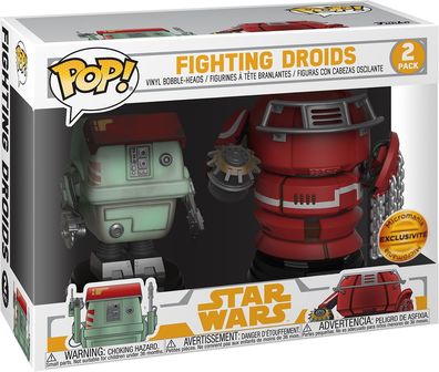 Fighting Droids - Star Wars Exclusivite Exclusive - Funko Pop! - Vinyl Figur