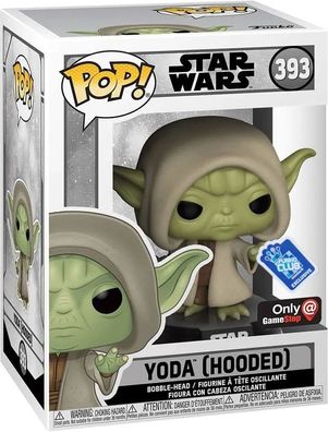 Star Wars - Yoda (Hooded) 393 Only GameStop Funko Club Exclusive - Funko Pop! -