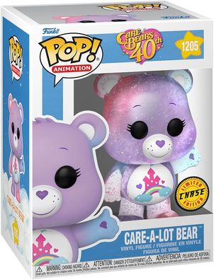 Care Bears 40th - Care-A-Lot Bear 1205 Limited Chase Edition - Funko Pop! - Viny