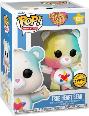 Care Bears 40th - True Heart Bear 1206 Limited Chase Edition - Funko Pop! - Viny