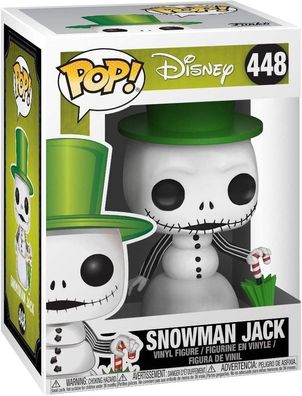 Disney Nightmare Before Christmas - Snowman Jack 448 - Funko Pop! - Vinyl Figur