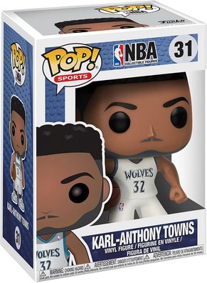 NBA - Karl-Anthony Towns 31 - Funko Pop! - Vinyl Figur