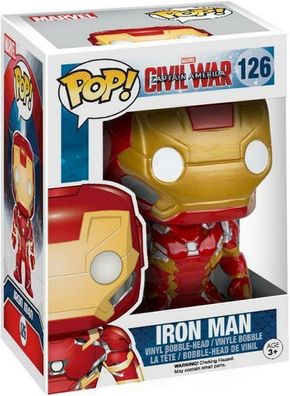 Civil War Captain America - Iron Man 126 - Funko Pop! - Vinyl Figur