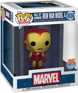 Marvel - Hall Of Armor Iron Man Model 4 1036 PX Previews Exclusive - Funko Pop!