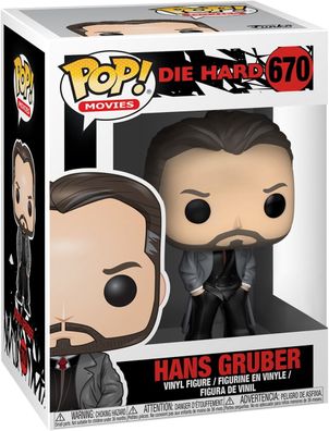 Die Hard - Hans Gruber 670 - Funko Pop! - Vinyl Figur