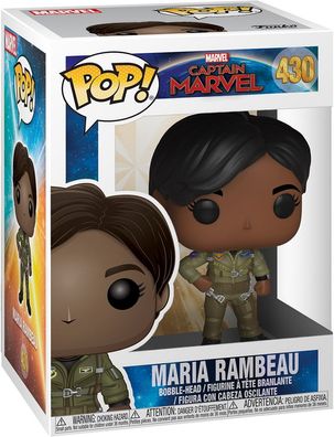 Marvel: Captain Marvel - Maria Rambeau 430 - Funko Pop! - Vinyl Figur