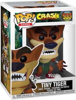 Crash Bandicoot - Tiny Tiger 533 - Funko Pop! - Vinyl Figur