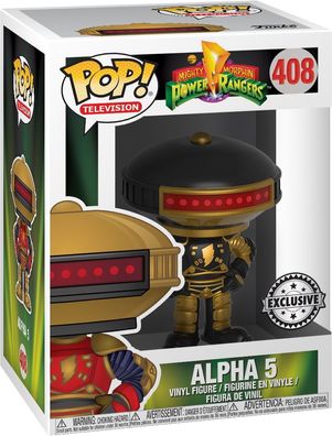 Power Rangers - Alpha 5 408 Exclusive - Funko Pop! - Vinyl Figur