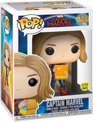 Captain Marvel - Captain Marvel 444 Glows in the Dark - Funko Pop! - Vinyl Figur