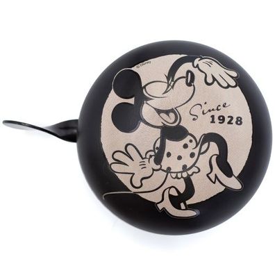 Jubiläums-Disney 2-Klang Fahrradklingel Minnie Mouse RETRO "Classic Since 1928", XXL