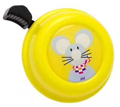 Liix Colour Bell "Mr. Mouse" Yellow, Ø 60mm