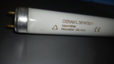 Osram L 36w/30-1 Warm White Recyclable Germany CE