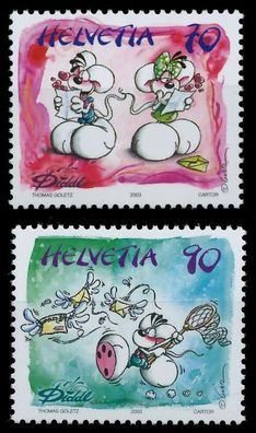 Schweiz 2003 Nr 1851-1852 postfrisch X64BFFE