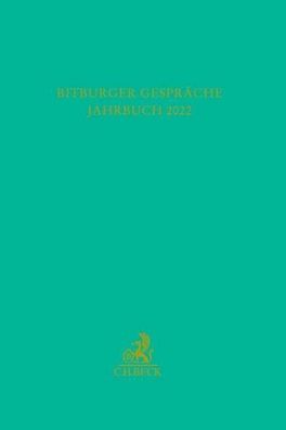 Bitburger Gespr?che Jahrbuch 2022, Trier Stiftung Gesellschaft f?r Rechtspo ...