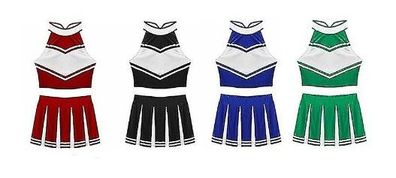 Womens Cheer Leader Costume Uniform Cheerleading Adult Dress Outfit