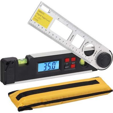 Digitaler Winkelmesser Goniasmometer Lineal 0-270° Digitaler Neigungsmesser Winkelmes
