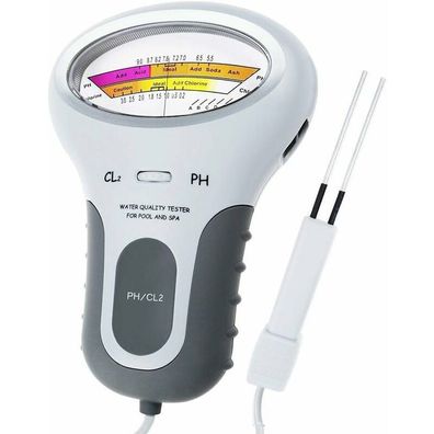 Wasserqualitätstester, tragbarer digitaler Monitor, pH-Wassertester-Analyse-Chlor-Sch