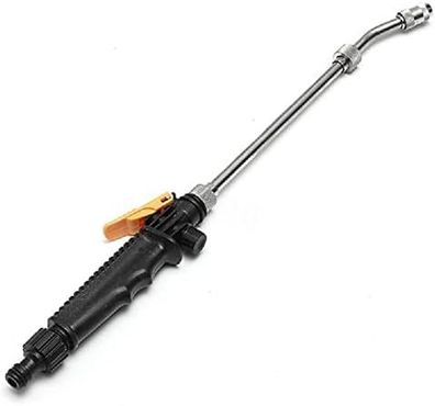 Schlauchpistole mit verstellbarer Metalldüse, Hochdruck-Wasserpistole, Sprühgerät für