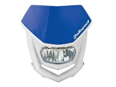 Lichtmaske Halo Led universal Lampenmaske headlight passt an Ktm weiß-blau