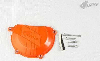Kupplungsdeckelschutz clutch cover passt an Ktm Sxf 450 16-18 Exc 17-18 orange