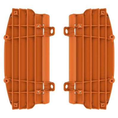 Kühlerschutz Kühlerlamellen radiator guards passt an Ktm Exc Sxf 17-18 orange