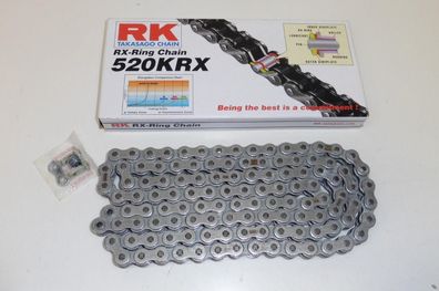 Kette X-Ring 520 Krx verstärkt 5/8 x 1/4 118 Glieder chain passt an Ktm Exc Lc4