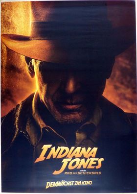 Indiana Jones und das Rad des Schicksals - Orig. Kinoplakat A0-Teasermotiv-Filmposter