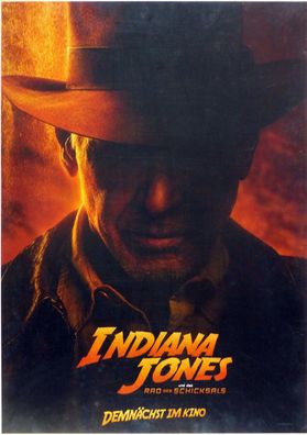 Indiana Jones und das Rad des Schicksals - Orig. Kinoplakat A1-Teasermotiv-Filmposter
