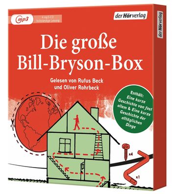 Die grosse Bill-Bryson-Box CD - 4 MP3