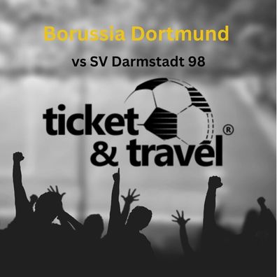BL- BVB Borussia Dortmund : Darmstadt 18.05.24 -2 Tickets Kurve inkl. 4* Hotel