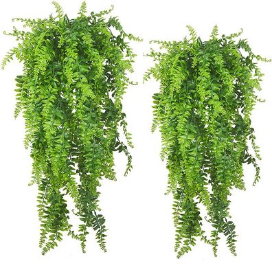 81 cm Künstliche Blattgirlande Hängende Grüne Rebe Kunststoffpflanzen DIY Home Hochze