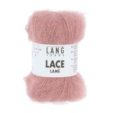 25g Lace Lamé - Mohair, Seide + metallisé-Garn Sorgen für den eleganten Glanz