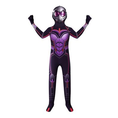 Kinder Bodysuit Ant-Man and the Wasp Kapuze Overall Ant-Man Halloween Cosplay Kostüm