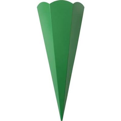 folia Schultüten-Zuschnitt, 6-eckig, 680 mm, grün