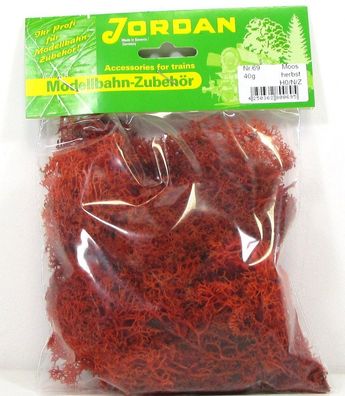 Jordan H0/ N [69] Island Moos herbstfarben - Kleinpackung ca. 40g - OVP NEU
