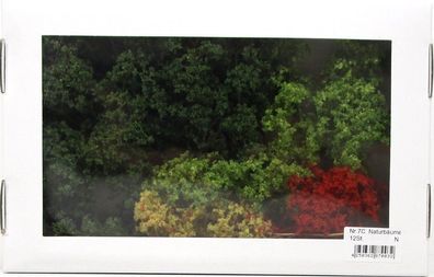 Jordan N [7C] Modell - Natur-Laubbäume in Herbstfarben 6-8cm 12 Stück - OVP NEU