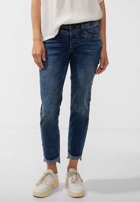 Street One Casual Fit Jeans in Authentic Deep Indigo Wash