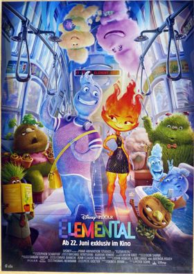 Disney Pixar´s: Elemental - Original Kinoplakat A1 - Filmposter