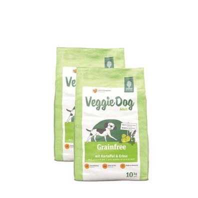 Green Petfood VeggieDog Grainfree 2 x 10kg