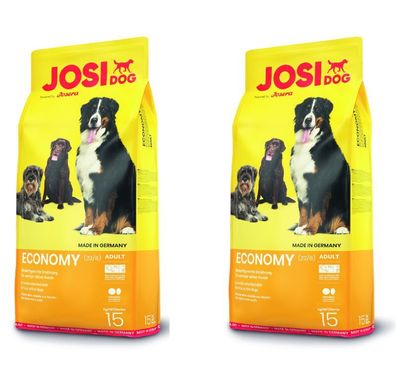 JosiDog Economy 2 x 15 kg Sparpaket
