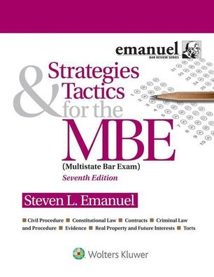 Strategies & Tactics for the MBE: Multistate Bar Exam (Bar Review),