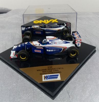 Williams Renault FW16, Testcar Coulthard, Formel 1, Onyx