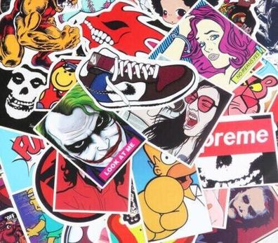 Stickers/ Aufkleber Comic, Anime, BTC und mehr (SB0507241)