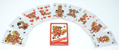 Erotik Kartenspiel Comic I Kamasutra Sex Stellungen JGA Party Gag Karten Spiel
